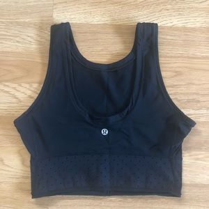 ❌SOLD❌ Lululemon Mind Over smiles Crop Top